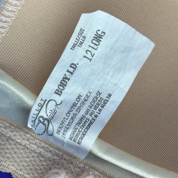 Vintage Purple  One-piece Swimsuit - Size 12L - Picture 7 of 7